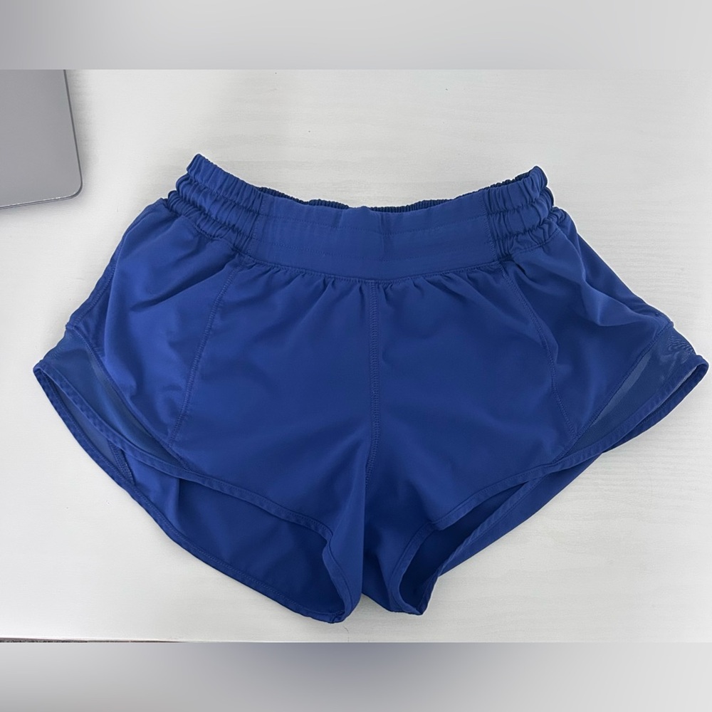 Blue Hotty Hot short 2.5” size 0